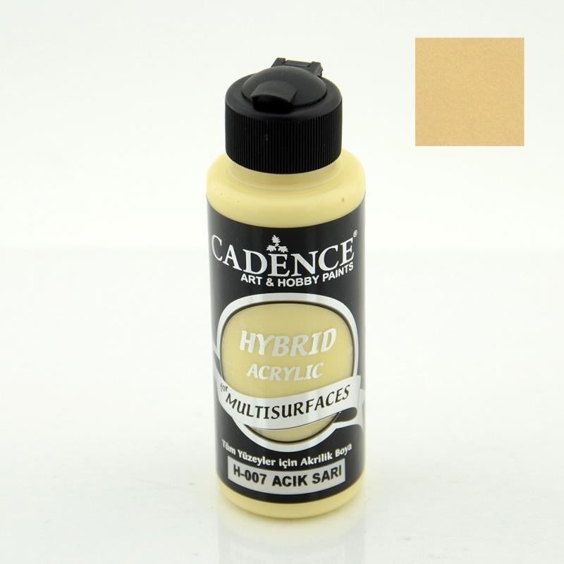 Cadence Hybrid Akrilik Multi Surface 120 Ml Açık SarıCadence Hybrid Akrilik Multi Surface 120 Ml Açık Sarı - Kırtasiyem.netAkrilik Boyalar	