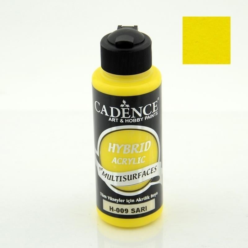 Cadence Hybrid Akrilik Multi Surface 120 Ml Sarı H-009Cadence Hybrid Akrilik Multi Surface 120 Ml Sarı H-009 - Kırtasiyem.netAkrilik Boyalar	