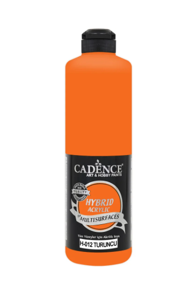 Cadence Hybrid Akrilik Multi Surface 500 Ml H-012 TuruncuCadence Hybrid Akrilik Multi Surface 500 Ml H-012 Turuncu - Kırtasiyem.netAkrilik Boyalar	