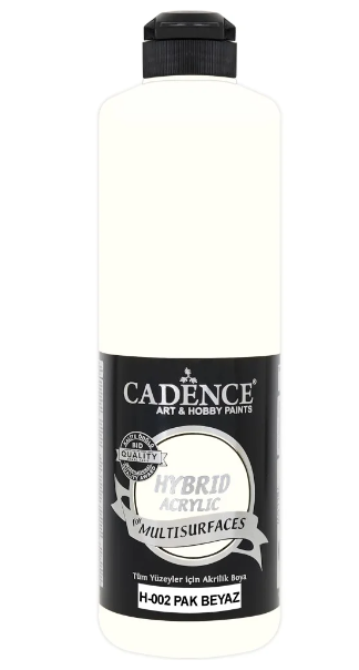 Cadence Hybrid Akrilik Multi Surface 500 Ml H-002 Pak BeyazCadence Hybrid Akrilik Multi Surface 500 Ml H-002 Pak Beyaz - Kırtasiyem.netAkrilik Boyalar	
