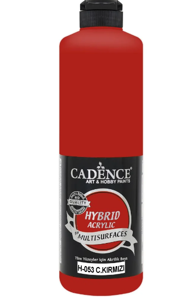 Cadence Hybrid Akrilik Multi Surface 500 Ml H-053 Crimson KırmızıCadence Hybrid Akrilik Multi Surface 500 Ml H-053 Crimson Kırmızı - Kırtasiyem.netAkrilik Boyalar	