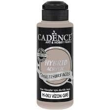 Cadence Hybrıd Akrilik Multısurfaces 120 Ml Vizon GriAkrilik Boyalar	