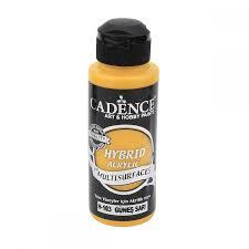 Cadence Hybrıd Akrilik Multısurfaces 120 Ml Güneş Sarı Akrilik Boyalar	