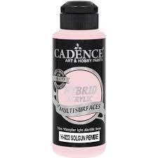 Cadence Hybrıd Akrilik Multısurfaces 120 Ml Solgun PembeAkrilik Boyalar	