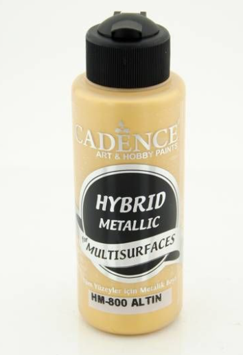 Cadence Hybrid Metalik Multi Surface 120 Ml AltınCadence Hybrid Metalik Multi Surface 120 Ml Altın - Kırtasiyem.netAkrilik Boyalar	