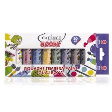 Cadence Kooky Guaj Boya 20 ml (Tempera )8 li SetVernikler