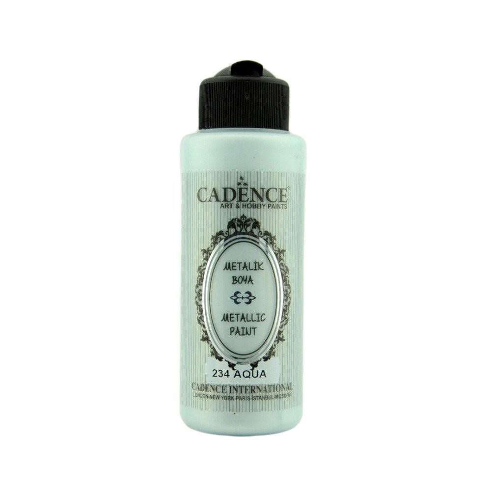Cadence Metalik 120 Ml Aqua 234Cadence Metalik 120 Ml Aqua 234 - Kırtasiyem.netAkrilik Boyalar	