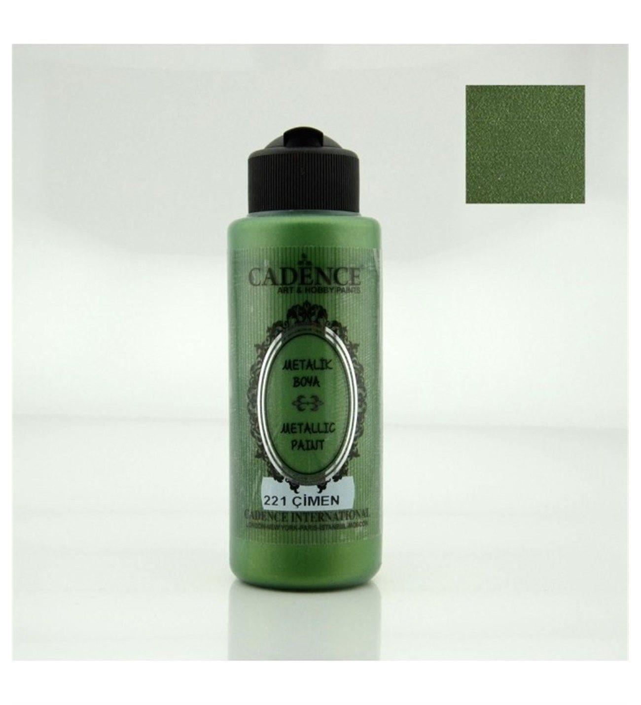 Cadence Metalik 120 Ml Çimen 221Cadence Metalik 120 Ml Çimen 221 - Kırtasiyem.netAkrilik Boyalar	