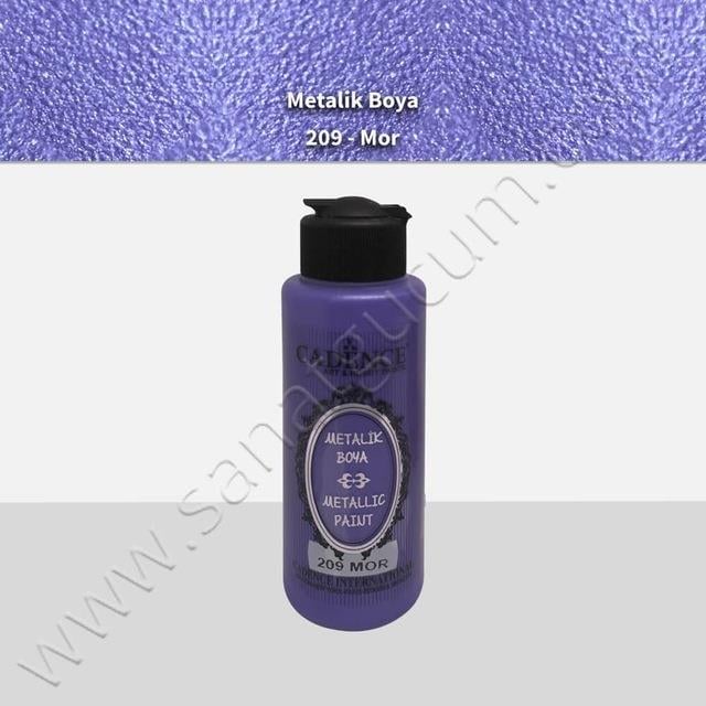 Cadence Metalik 120 Ml Mor 209Cadence Metalik 120 Ml Mor 209 - Kırtasiyem.netAkrilik Boyalar	