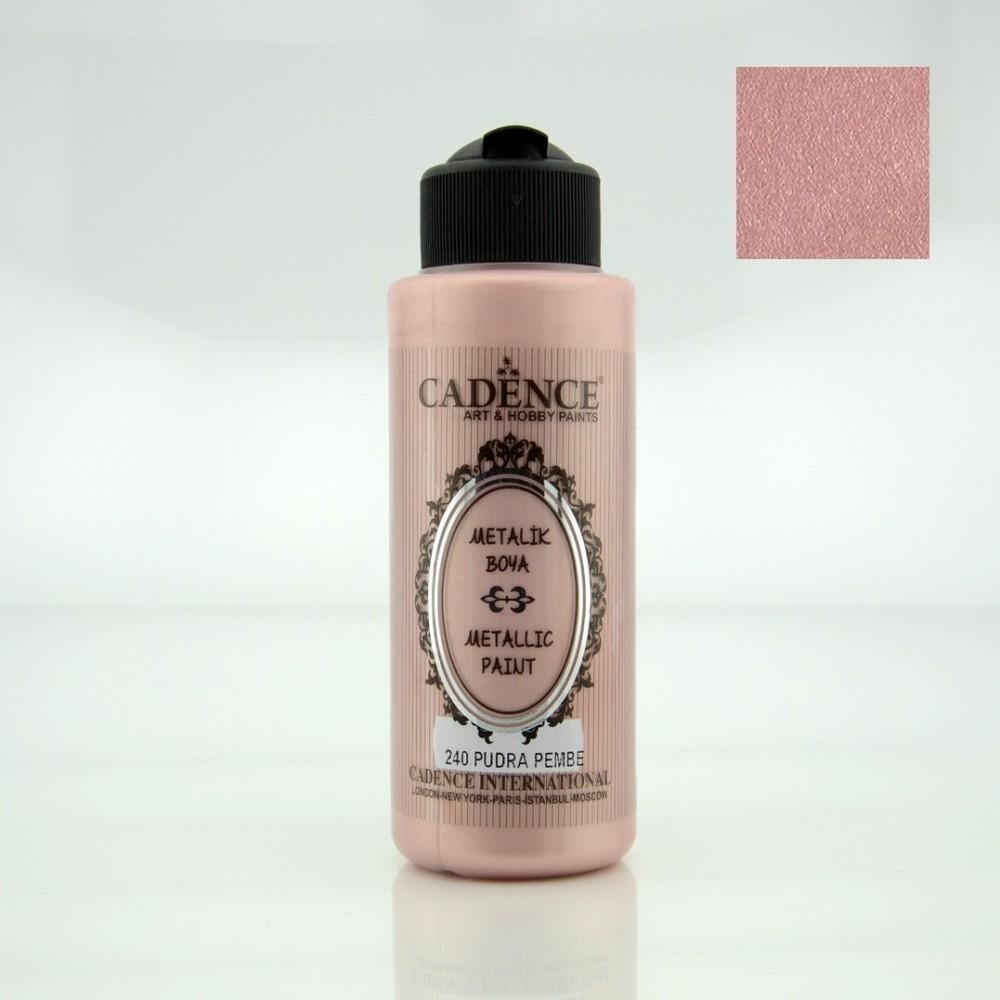 Cadence Metalik 120 Ml Pudra Pembe 240Cadence Metalik 120 Ml Pudra Pembe 240 - Kırtasiyem.netAkrilik Boyalar	