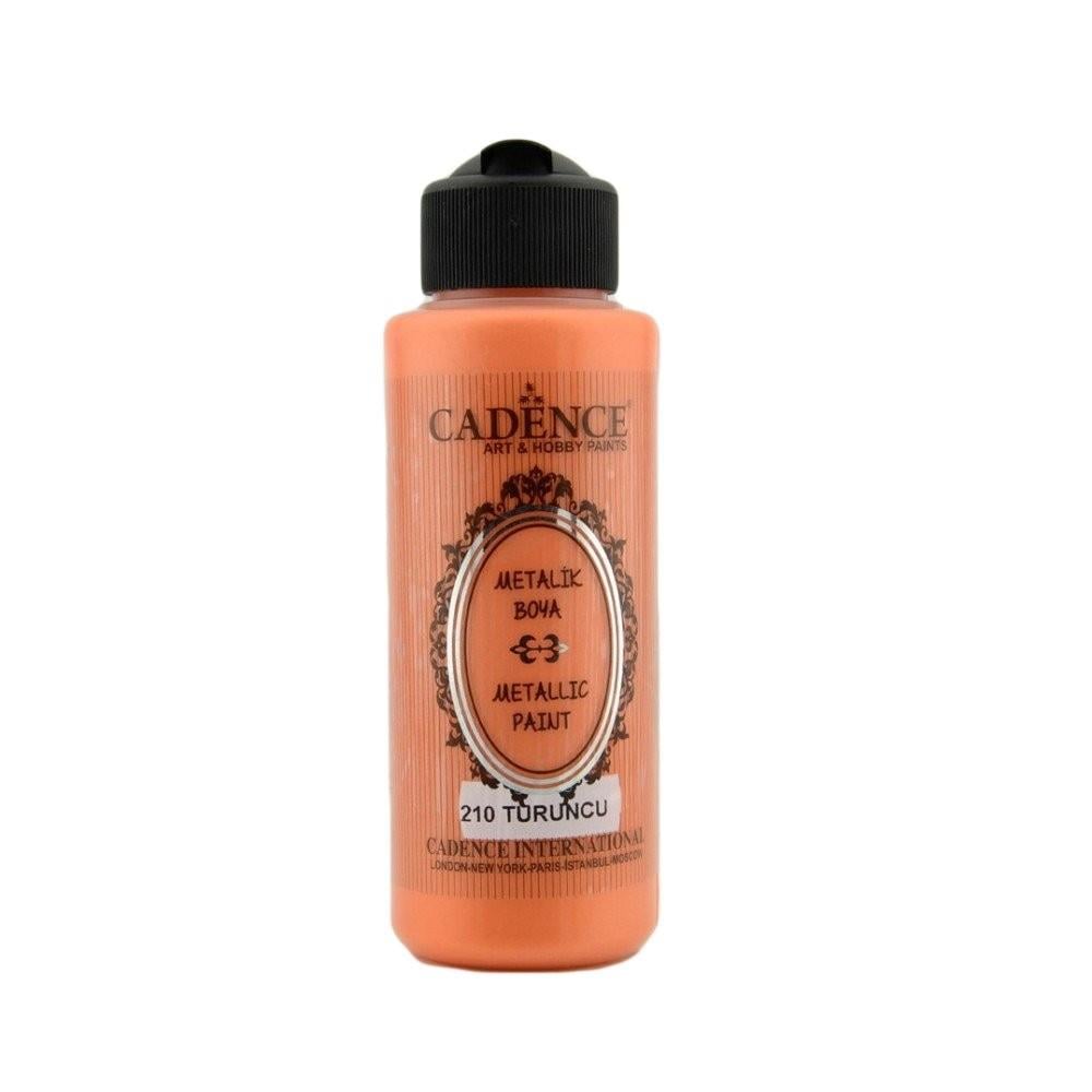Cadence Metalik 120 Ml Turuncu 210Cadence Metalik 120 Ml Turuncu 210 - Kırtasiyem.netAkrilik Boyalar	