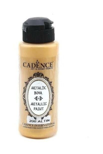 Cadence Metalik Boya 120ml 200 AltınCadence Akrilik Boya Metalik Sedefli 120 Ml 200 Altın - Kırtasiyem.netAkrilik Boyalar	