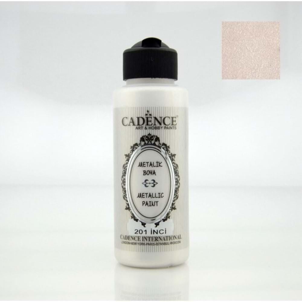 Cadence Metalik Sedefli Boya 201 120 Ml İnciCadence Metalik Sedefli Boya 201 120 Ml İnci - Kırtasiyem.netAkrilik Boyalar	