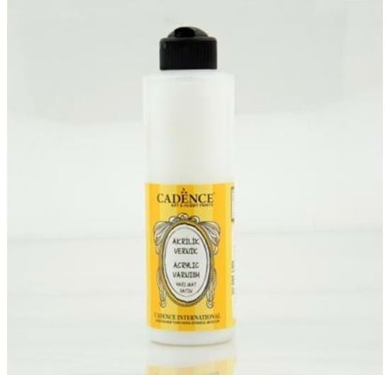 Cadence Subazlı Yarı Mat Vernik 500 MlCadence Subazlı Yarı Mat Vernik 500 Ml - Kırtasiyem.netResim Verniği