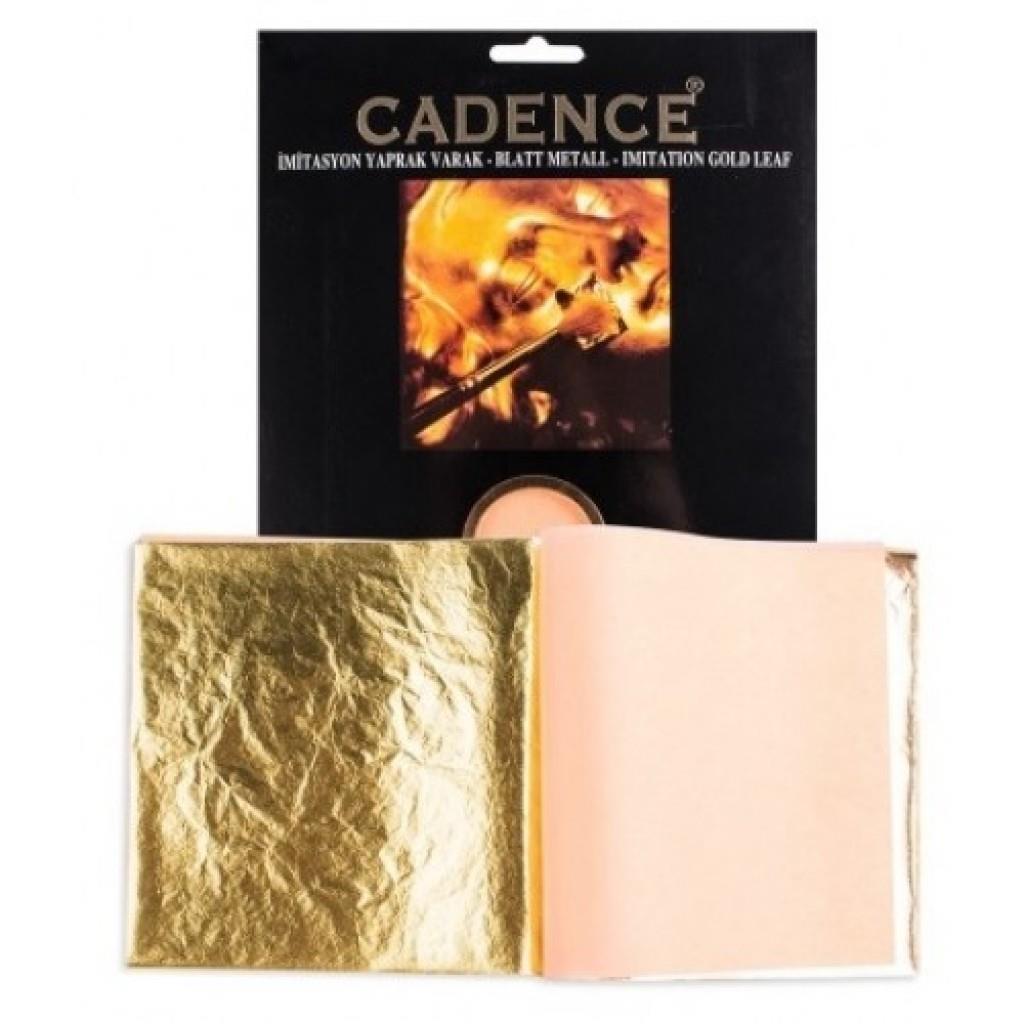 Cadence Yaprak Varak Altın/gümüş bakır 25 YaprakCadence Yaprak Varak Altın/gümüş bakır 25 Yaprak - Kırtasiyem.netVarak Tukalı