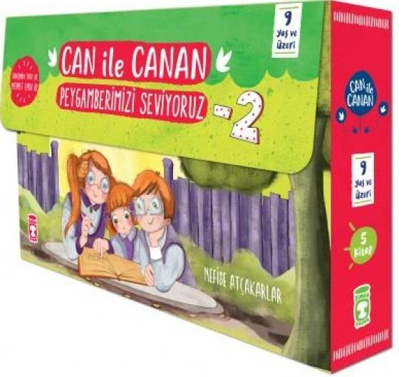 Can İle Canan Peygamberimizi Seviyoruz 2 - Set (5 Kitap)Can İle Canan Peygamberimizi Seviyoruz 2 - Set (5 Kitap) - Kirtasiyem.netHikaye Kitabı Setleri