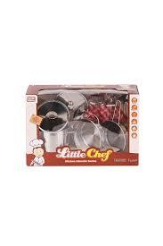 Can Toys Kutu Çelik Tencere Seti ( Little Chef ) 36Diğer Kırtasiye Ürünleri