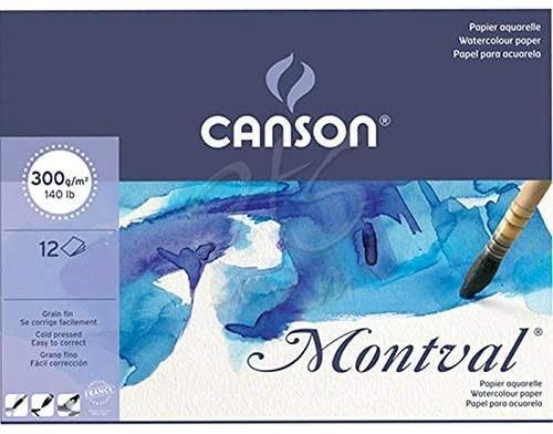 Canson Montval Blok Sulu Boya Defteri A3 300 Gr 12 YaprakCanson Montval Blok Sulu Boya Defteri A3 300 Gr 12 Yaprak - Kirtasiyem.netResim Defterleri