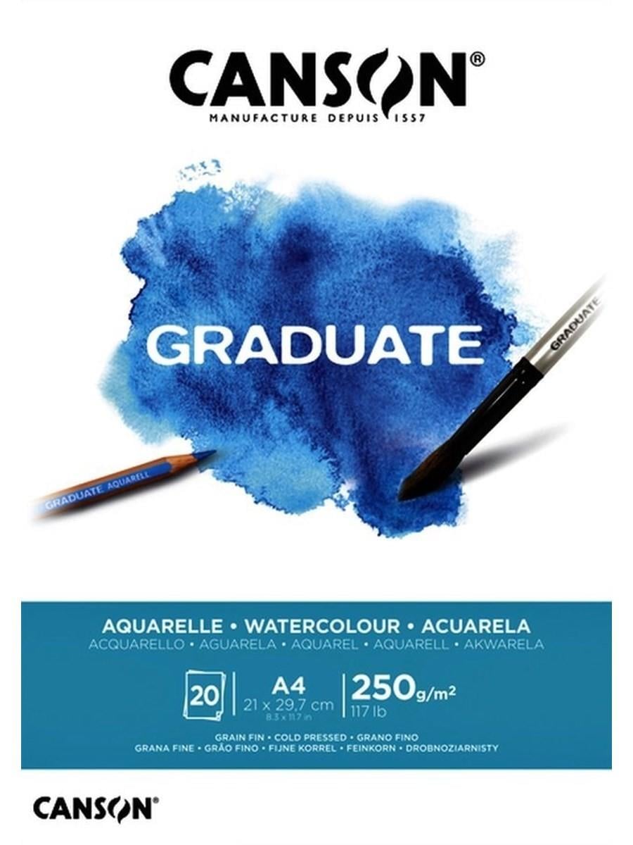 Canson Pad Cangrad Watercolor 20 Sy 250 GrCanson Pad Cangrad Watercolor 20 Sy 250 Gr - Kirtasiyem.netCansonlar