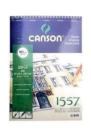 Canson Resim ve Çizim Blok 1557 Üstten Spiralli A4 180 Gr 20 YaprakCanson Resim ve Çizim Blok 1557 Üstten Spiralli A4 180 Gr 20 Yaprak - Kirtasiyem.netResim Kağıtları