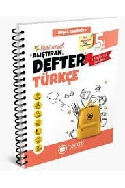 Çanta 5.Sınıf Türkçe Okula Yardımcı Öğreten Defter 20245.Sınıf