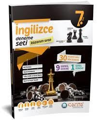 Çanta 7. Sınıf Kazanım Sıralı İngilizce Deneme Seti 7.Sınıf