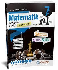 Çanta 7. Sınıf Kazanım Sıralı Matematik Deneme Seti 7.Sınıf