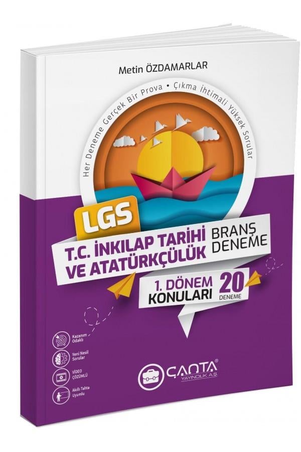 Çanta 8. Sınıf İnkılap Tarihi ve Atatürkçülük Branş Deneme Çanta 8. Sınıf İnkılap Tarihi ve Atatürkçülük Branş Deneme  - Kirtasiyem.net5.Sınıf