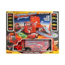 Cantoys Kut.Tırlı Garaj Seti ( Racer ) 6Akıl Oyunları