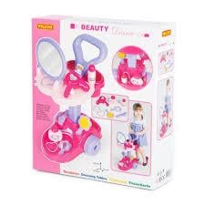Cantoys Kutu Güzellik Salonu Tekerli Araba ( Diana ) 3Evcilik Oyuncakları