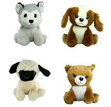 Cantoys Pel.23Cm Asorti Köpekler ( Oturan ) 72Peluş Oyuncaklar