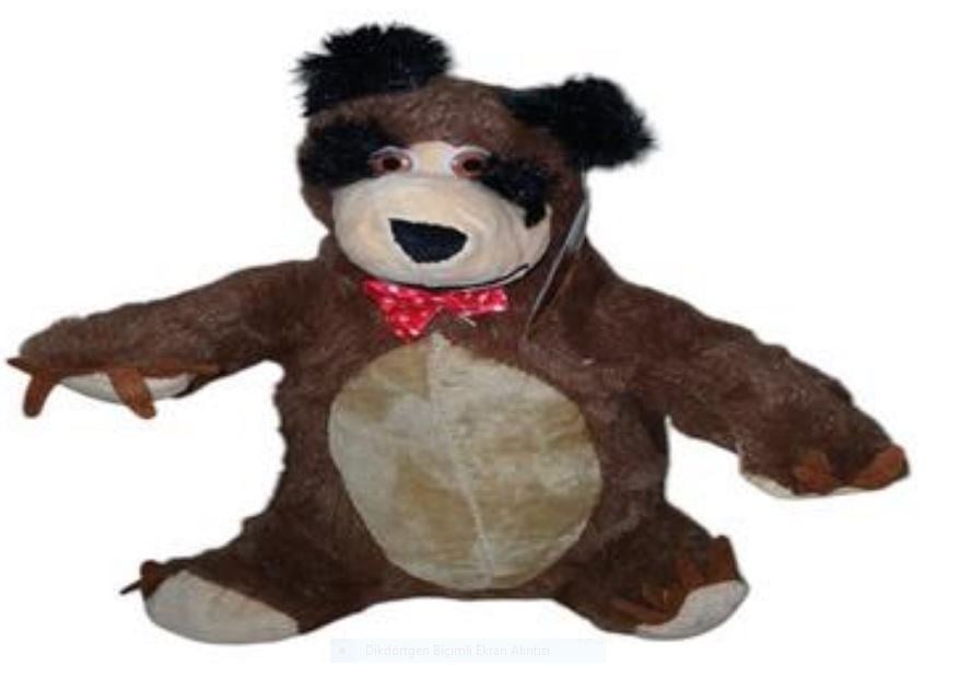 Cantoys Pel.Ciz.Flm.Kah.30 Cm ( Kahverengi Ayı ) 30 Peluş Oyuncaklar