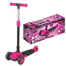 Cantoys Scooter (4+) 3 Teker Katl. Işıklı Tulpar (Pembe) 6Masa Tenisi Ürünleri