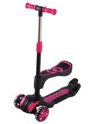 Cantoys Scooter (7+) 3 Teker Oturaklı Işıklı Combo (Pembe) 4Diğer Kırtasiye Ürünleri
