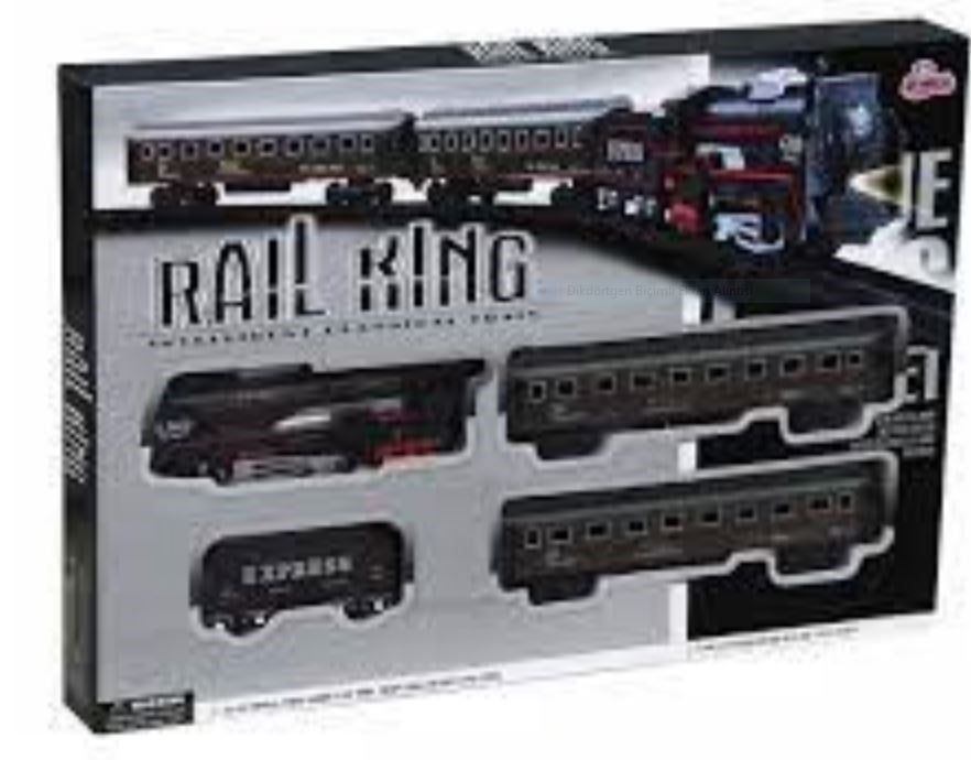 Cantoys Tren Pil. Set. Kut. 18 Prç. (Raıl Kıng) 18Akıl Oyunları