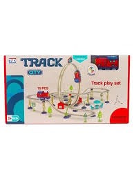 Cantoys Tren Seti Kut.Pil. 75 Prç ( Track Cıty ) 18Diğer Oyuncak Ürünleri