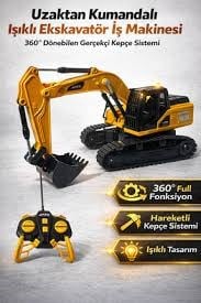 Cantoys U/K Şarzlı İş Makinası (Paletli Ekskavatör ) 24Akıl Oyunları