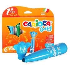 Carioca Teddy Jumbo Bebek Süper Yıkanabilir Keçeli Boya Kalemi 6'Lı +1 YaşCarioca Teddy Jumbo Bebek Süper Yıkanabilir Keçeli Boya Kalemi 6'Lı +1 Yaş - Kırtasiyem.netKeçeli Kalemler