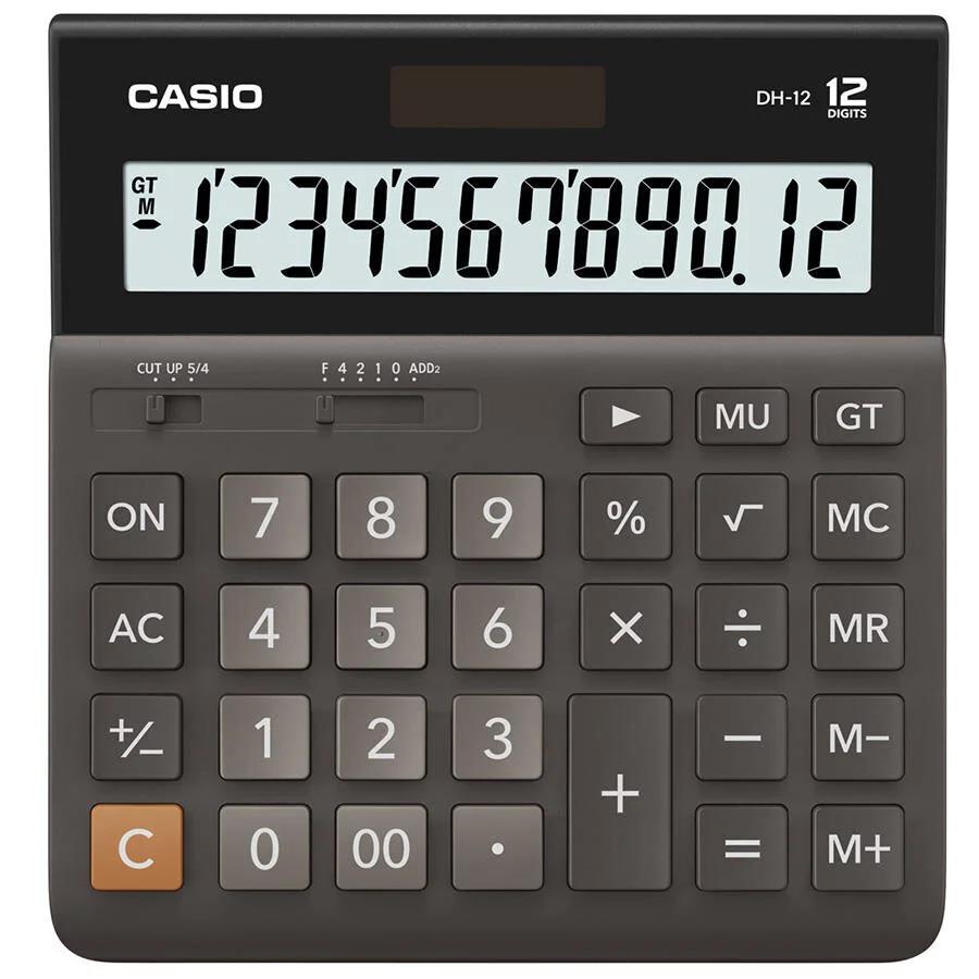 Casio Dh-12 12 Hane Hesap Makinası O. Boy B.EkranCasio Dh-12 12 Hane Hesap Makinası O. Boy B.Ekran - Kirtasiyem NetHesap Makineleri