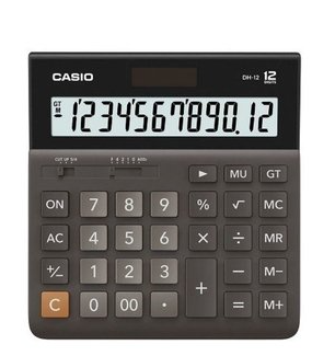 Casio Dh-12 Bk 12 Hane Hesap Makinesi SiyahCasio Dh-12 Bk 12 Hane Hesap Makinesi Siyah - Kirtasiyem.netHesap Makineleri