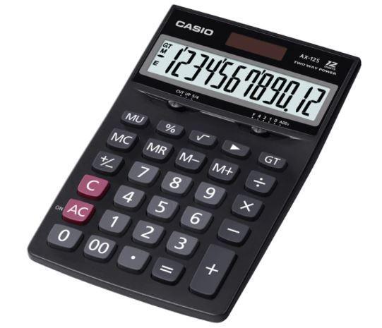 Casio Hesap Makinesi 12 Hane Ax 12 SCasio Hesap Makinesi 12 Hane Ax 12 S - Kirtasiyem NetHesap Makineleri