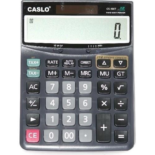 Caslo CS-130T Büyük Boy 112 İşlem Kont. TaxCaslo CS-130T Büyük Boy 112 İşlem Kont. Tax - Kirtasiyem NetHesap Makineleri