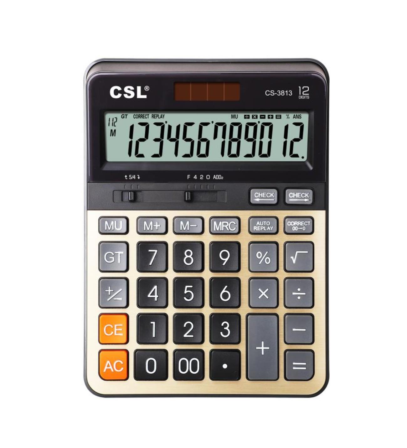 Caslo Cs-3813 12 Hane Masa Tipi Hesap MakinesiCaslo Cs-3813 12 Hane Masa Tipi Hesap Makinesi - Kirtasiyem NetHesap Makineleri