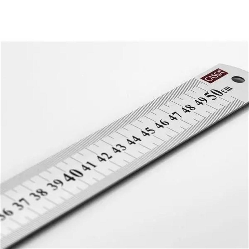 Cassa Cetvel 50 Cm Çelik 8303Cassa Cetvel 50 Cm Çelik 8303 - Kirtasiyem.netCetveller