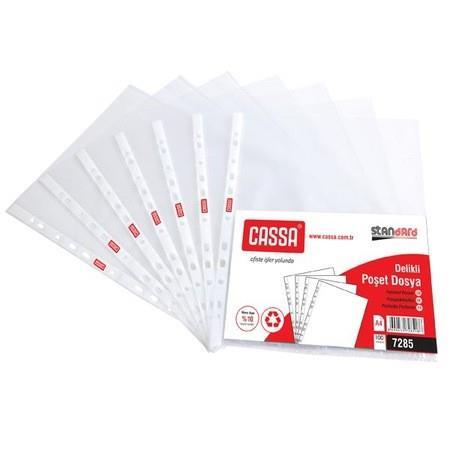 Cassa Poşet Dosya Delikli 40 Mik 100 Lü Paket 7285Cassa Poşet Dosya Delikli 40 Mik 100 Lü Paket 7285 - Kirtasiyem.netPoşet Dosyalar