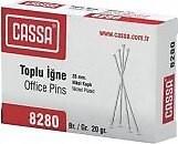 Cassa Toplu İğne 20 Gr 28 Mm GriCassa Toplu İğne 20 Gr 28 Mm Gri - Kirtasiyem.netİğneler