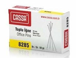 Cassa Toplu İğne 250 Gr 28 Mm GriCassa Toplu İğne 250 Gr 28 Mm Gri - Kirtasiyem.netİğneler