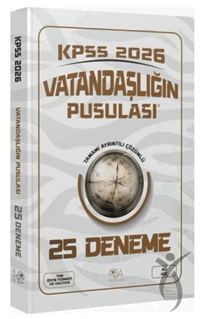 CBA 2026 KPSS Vatandaşlık Vatandaşlığın Pusulası 25 Deneme ÇözümlüKPSS Hazırlık