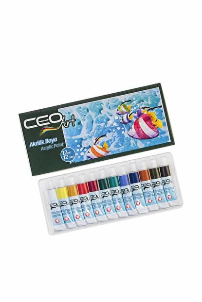 Ceo Art Akrilik Boya Seti 12 M 12 RenkCeo Art Akrilik Boya Seti 12 M 12 Renk - Kırtasiyem.netAkrilik Boyalar	