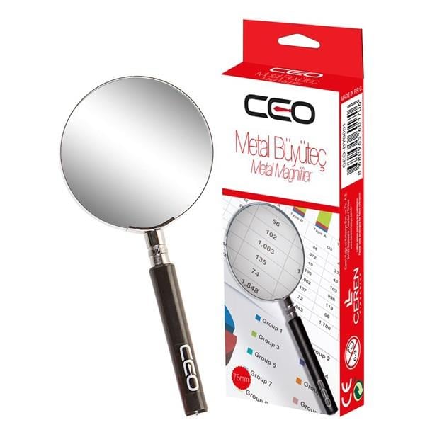 Ceo Magnıfıer Büyüteç 75 MmCeo Magnıfıer Büyüteç 75 Mm - Kirtasiyem.netBüyüteçler